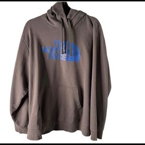 North Face Men’s Gray Hoodie